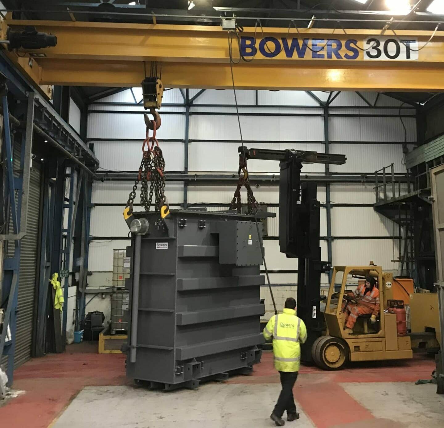 large transformer for national grid contract