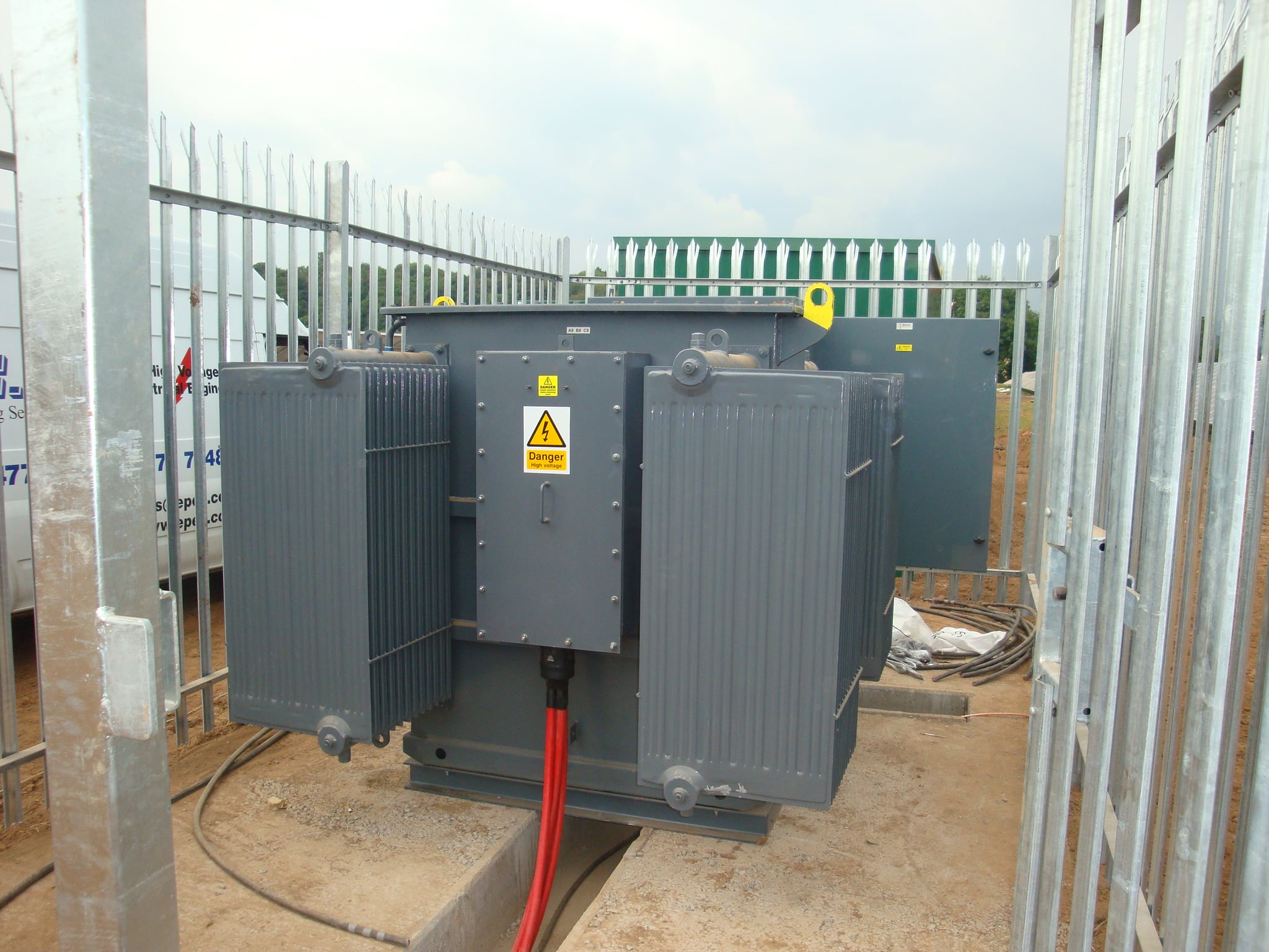 transformer for a solar farm