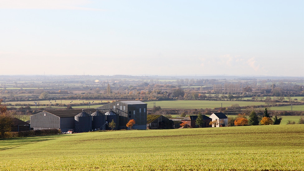 Site of now zero carbon farm.