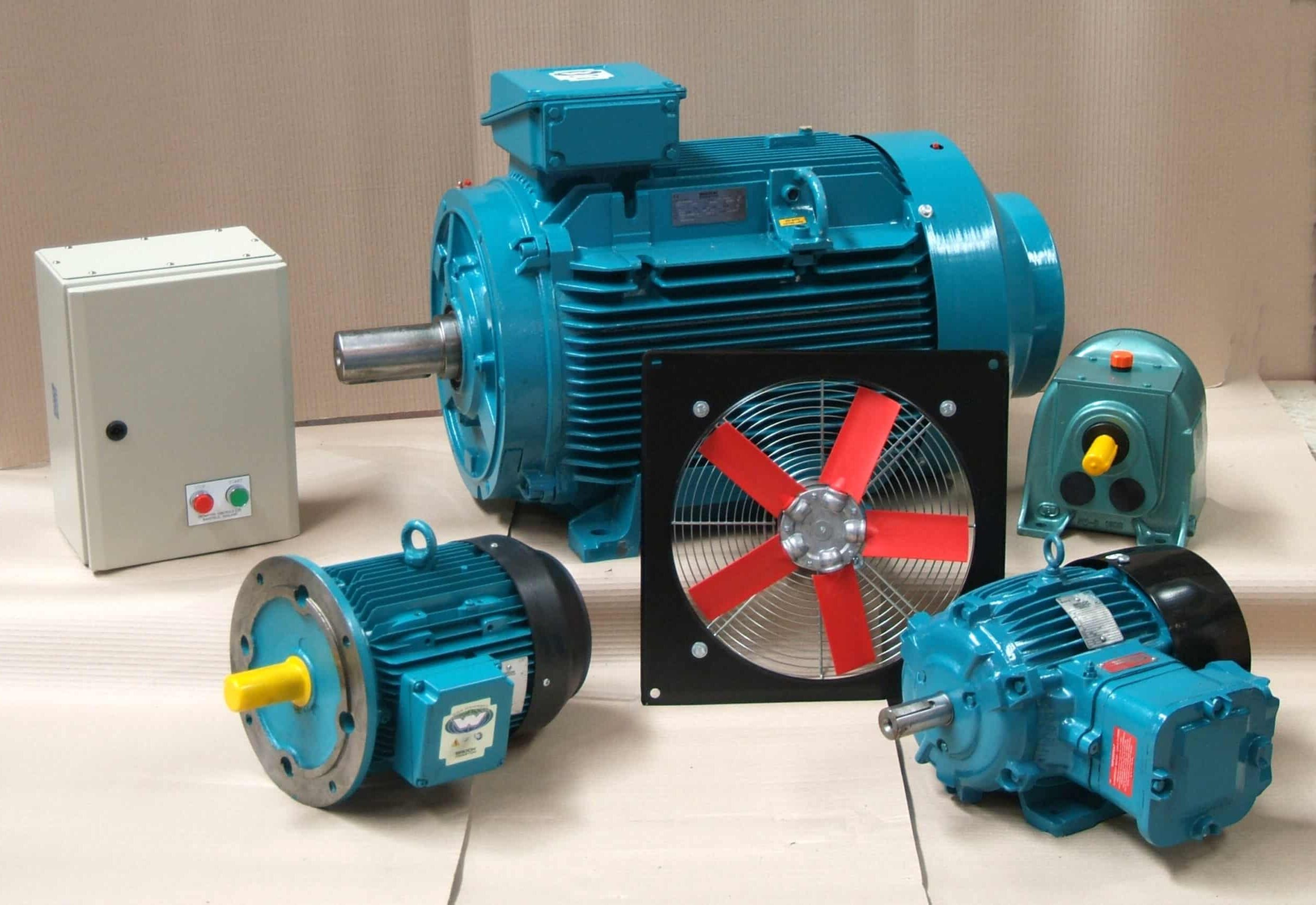 New motors and associated equipment