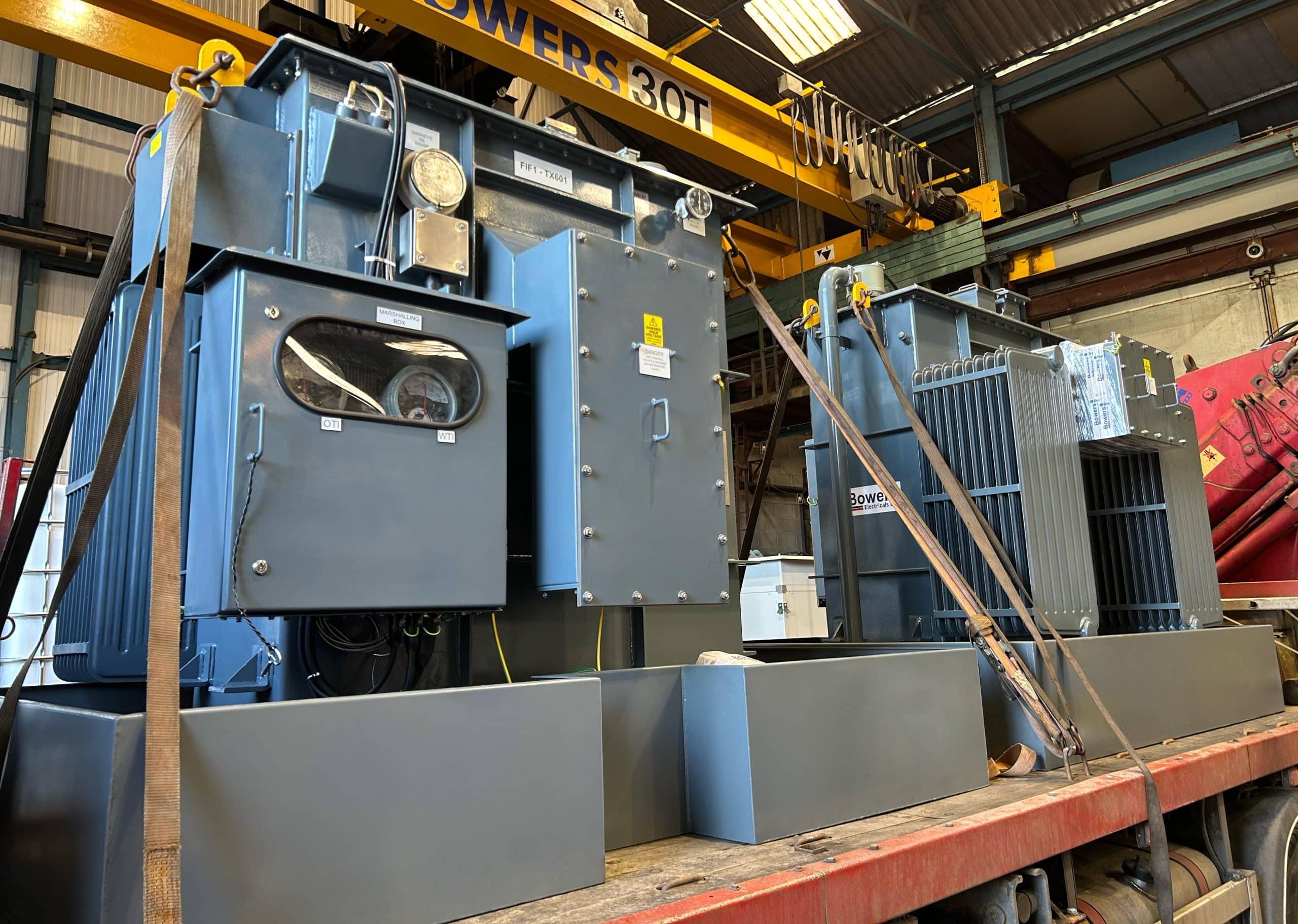 green hydrogen plant transformers from Bowers Electricals