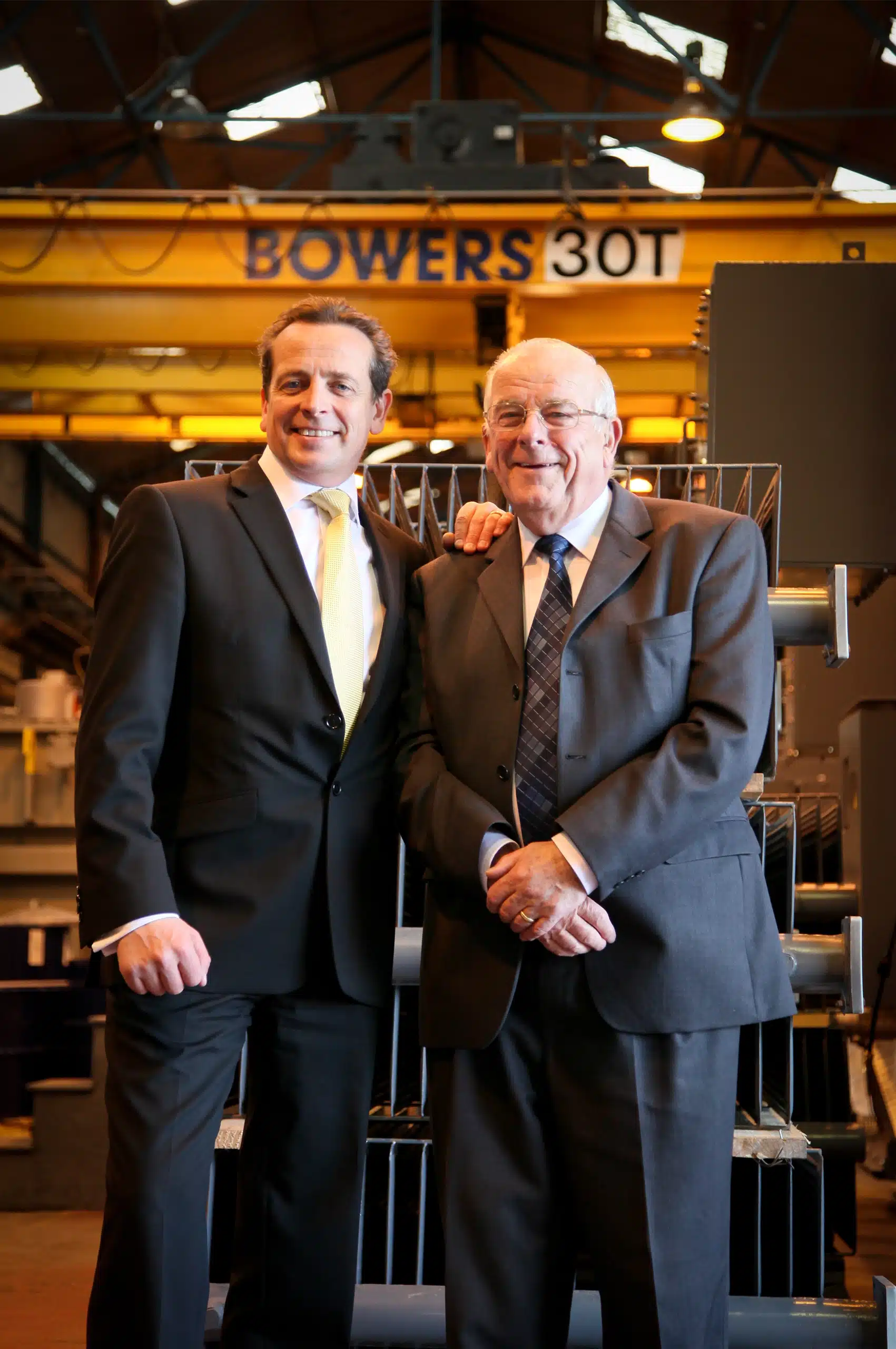 Michael Bowers and David Bowers from Bowers Electricals