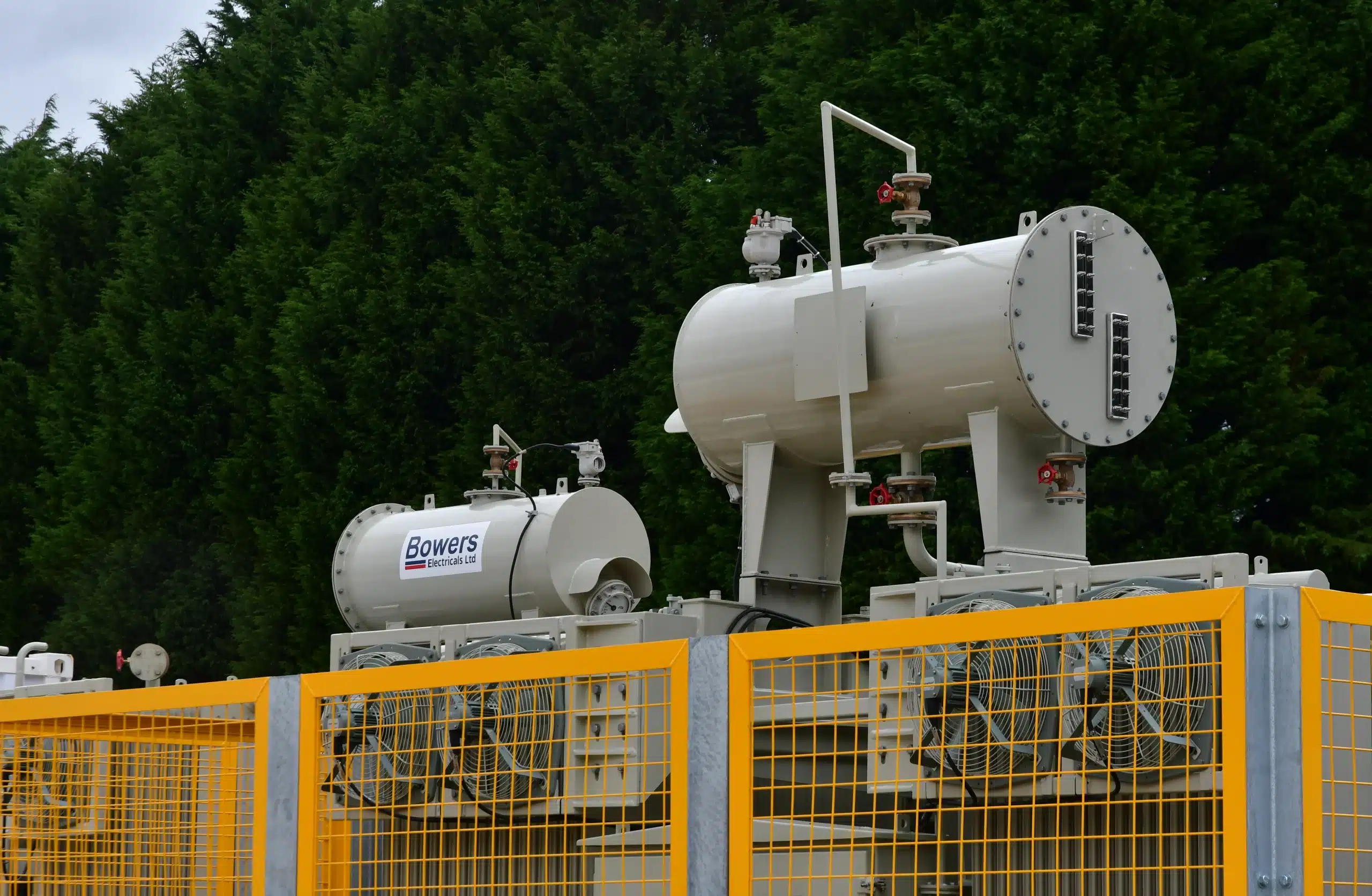 Bowers Transformer on Green Hydrogen Production Site