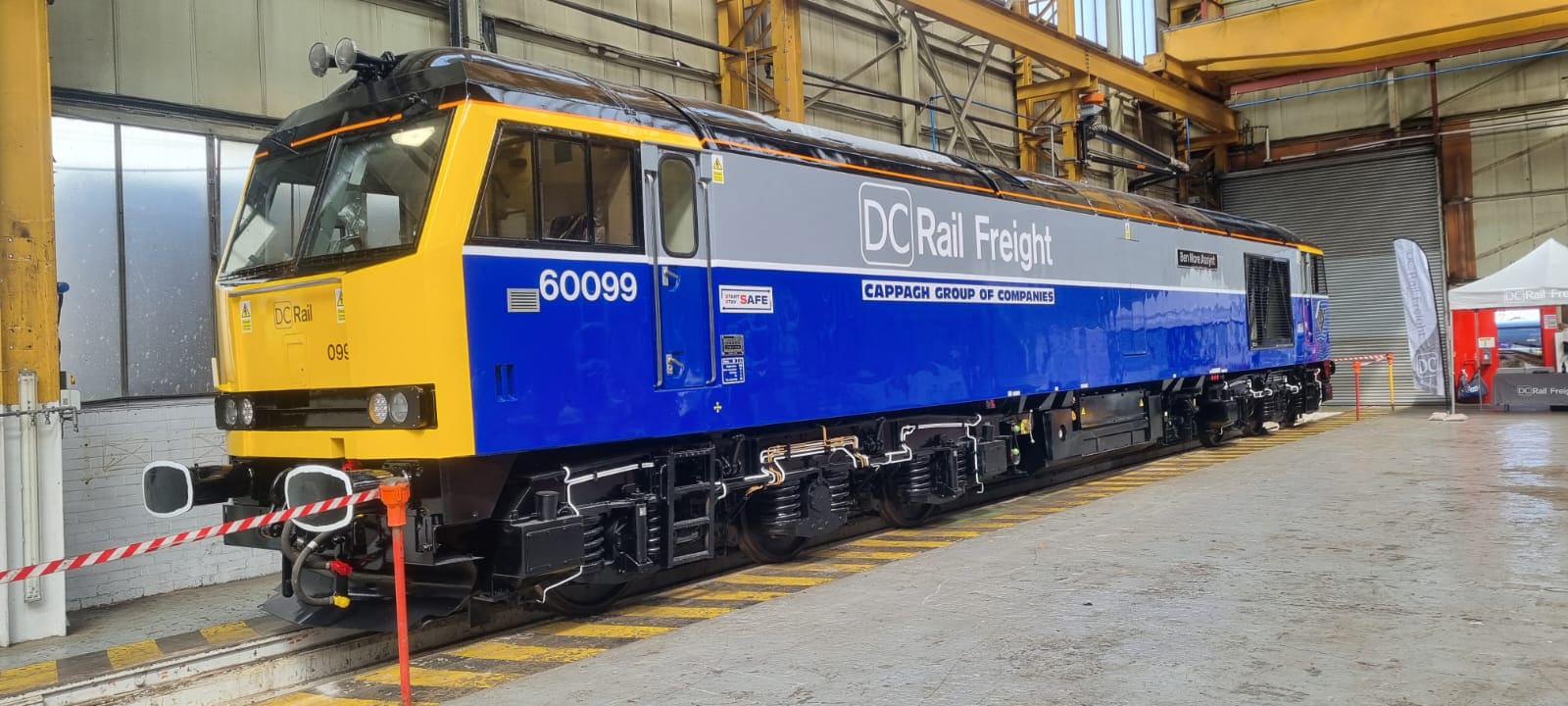 DC Rail Class 60099 Locomotive