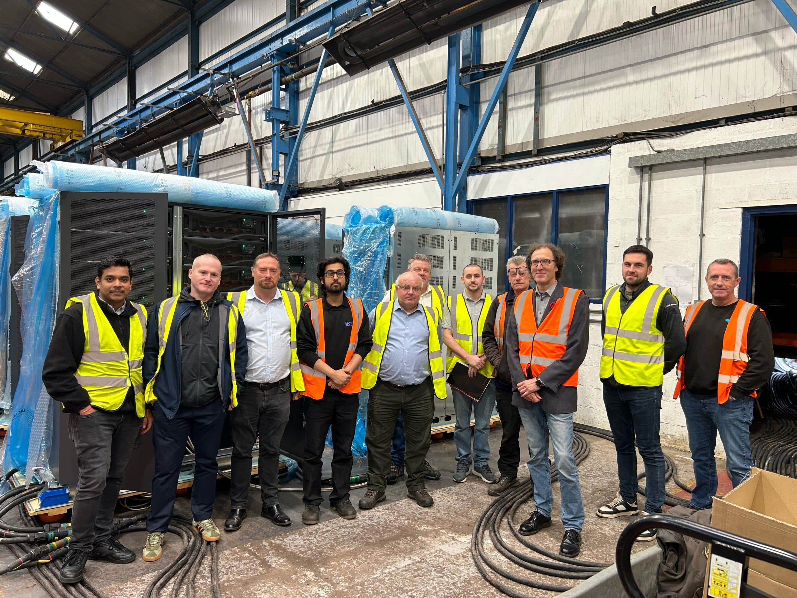 Team behind Bespoke Transformer for Static Frequency Conversion