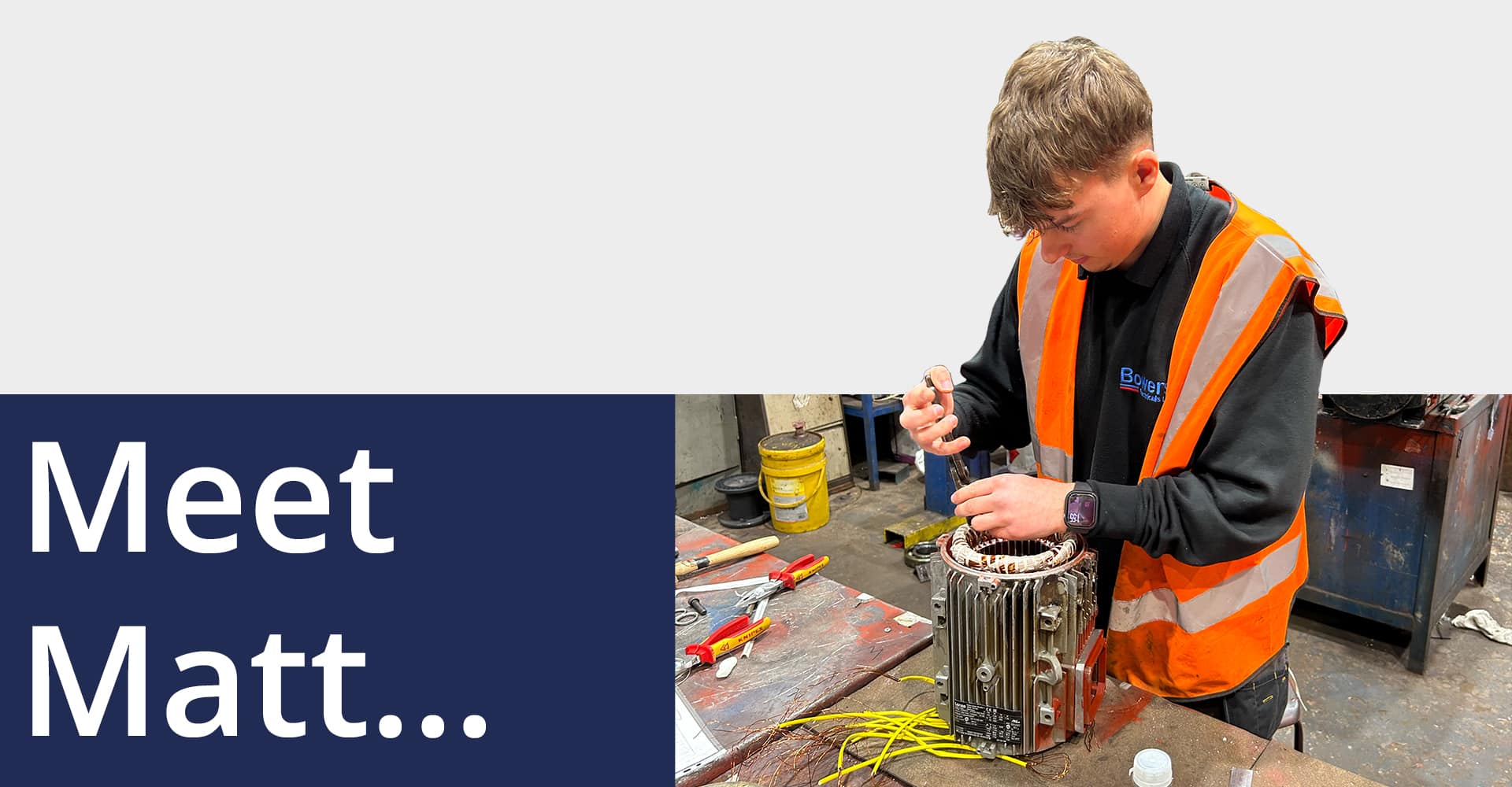 Meet Matt National Apprenticeship Week