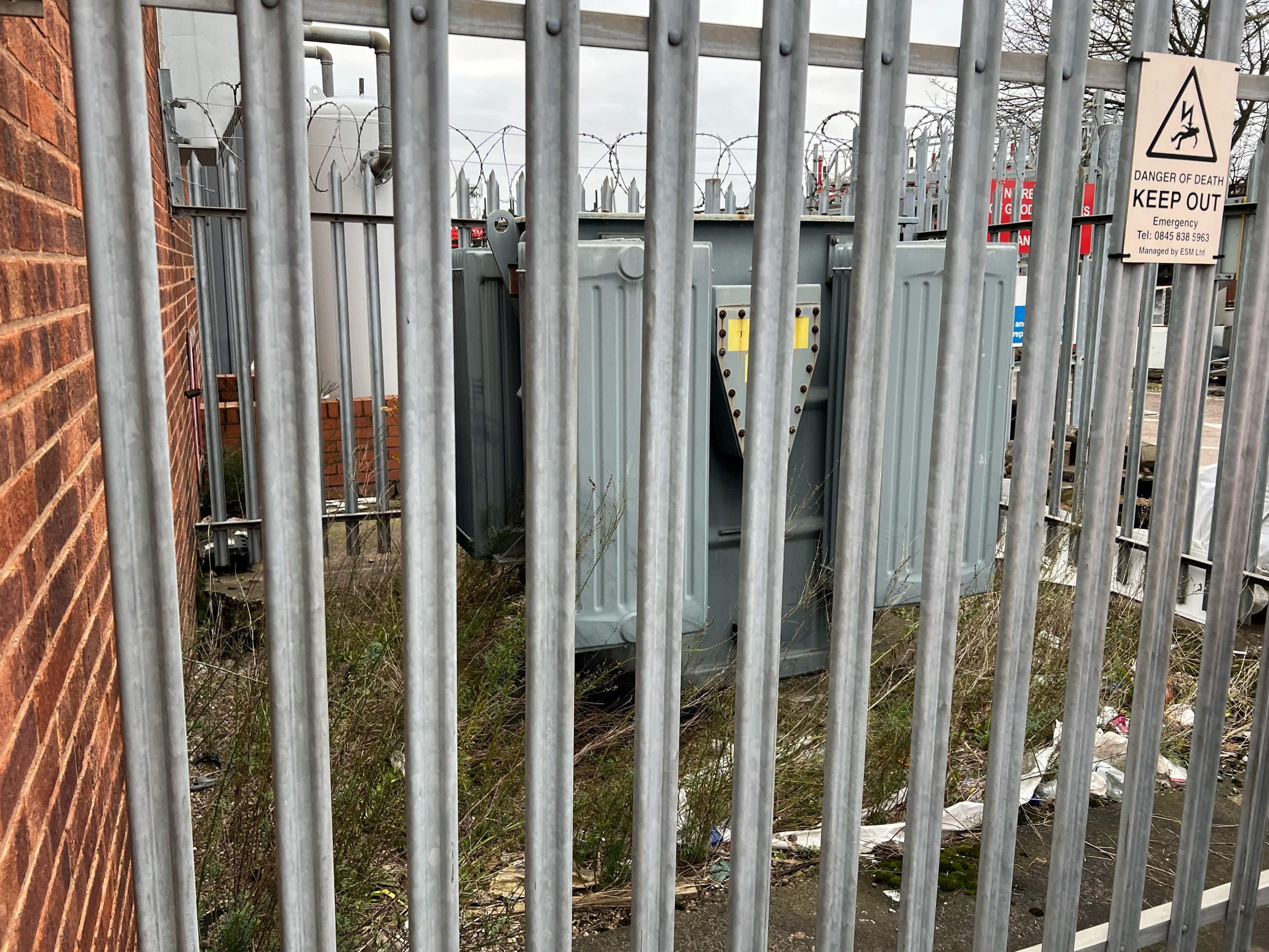 Old Transformer At PAL Extrusions Site